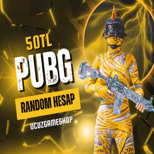  50TL PUBG MOBİLE RANDOM HESAP